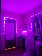 Infrarrojos/Bluetooth/WiFi LED luces de tira RGB 5050 2835 lámpara Flexible cinta con diodo DC 12V 5M 10M Control Remoto + adaptador