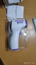 Termómetro infrarrojo sin contacto para bebés y adultos, medidor de temperatura Digital con pantalla LCD, 1 ud.