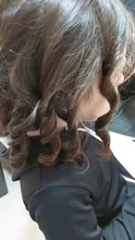 Rizador de pelo inalámbrico y giratorio automático, recargable por USB rizador de pelo, pantalla LED, herramienta de estilismo ajustable con temperatura