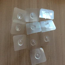 Colgadores de pared para puerta autoadhesivos de 10/20 piezas ganchos de 5x5cm con ventosa transparente sin costuras, soporte con ventosa para ganchos para la cocina