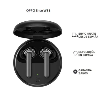 

OPPO Enco W31, Bluetooth headset, Dual microphone, noise canceling, quick connect, Bluetooth 5.0, IP54 (dust and water)