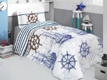 

Single Bed Cover Set Made of 100% Cotton Yarn
