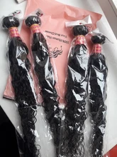 Jaycee-extensiones de cabello humano brasileño ondulado, 1/ 3 / 4 ofertas de extensiones 100%, Remy