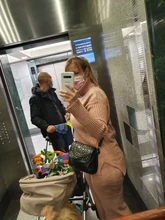 Women Tracksuit Pants Pullovers Sweater-Set Spring Wide-Legs Warm Turtleneck Autumn JXMYY