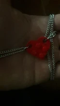 2 uds lindo amor corazón de collar con colgante de pareja amistad hecho con los elementos Lego de los hombres y las mujeres Punk collar regalo de San Valentín
