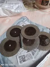 Discos de corte Diamonte, 5 uds., 50mm, vástago de broca para herramienta rotativa, cuchilla WXTC