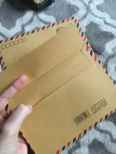 Coloffice 8 unids/lote gran postal carta papelería de papel Kraft sobre cartera Vintage sobre estudiante de la Oficina de la escuela regalo