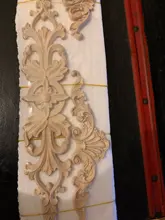 Decorative Furniture Figurines-Crafts Appliques-Frame Corner Wood Carved Wall-Door Floral