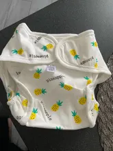 Pañales de algodón con estampado para bebé, pañal de tela reutilizable, lavable, cubierta de bolsillo, bragas cambiantes