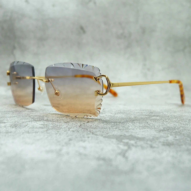 Diamond Cut Sunglasses Wire C Deisgner 
