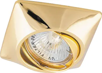 

Downlight recessed Feron dl6046 ceiling MR16 G5.3 gold swivel 28880