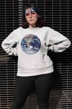 

Angemiel Wear World White Women Sweatshirts