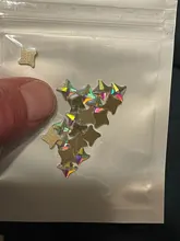 20 piezas AB Crystal 3D para decoración de uñas artísticas bricolaje, piedras de cristal con forma de lujo para decoración de uñas artísticas bricolaje