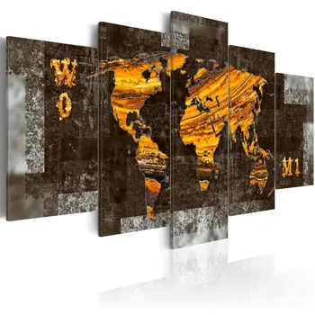 

Picture-Hidden Treasure (World Map) - 100x50 cm