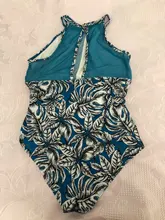 One-Piece Swimsuit Swim-Pool Push-Up Beach Print Women Net Female