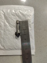 Broca de chaflán para taladro avellanado de 90 grados, vástago hexagonal de 1/4 , puntas de ángulo de trabajos de carpintería, cortador de corte cónico, elimina la fresa, 1 ud.