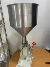 Máquina de llenado manual A03, 5 a 50 ml, para esmalte de uñas, crema, champú, pasta líquida, cosméticos, aceite