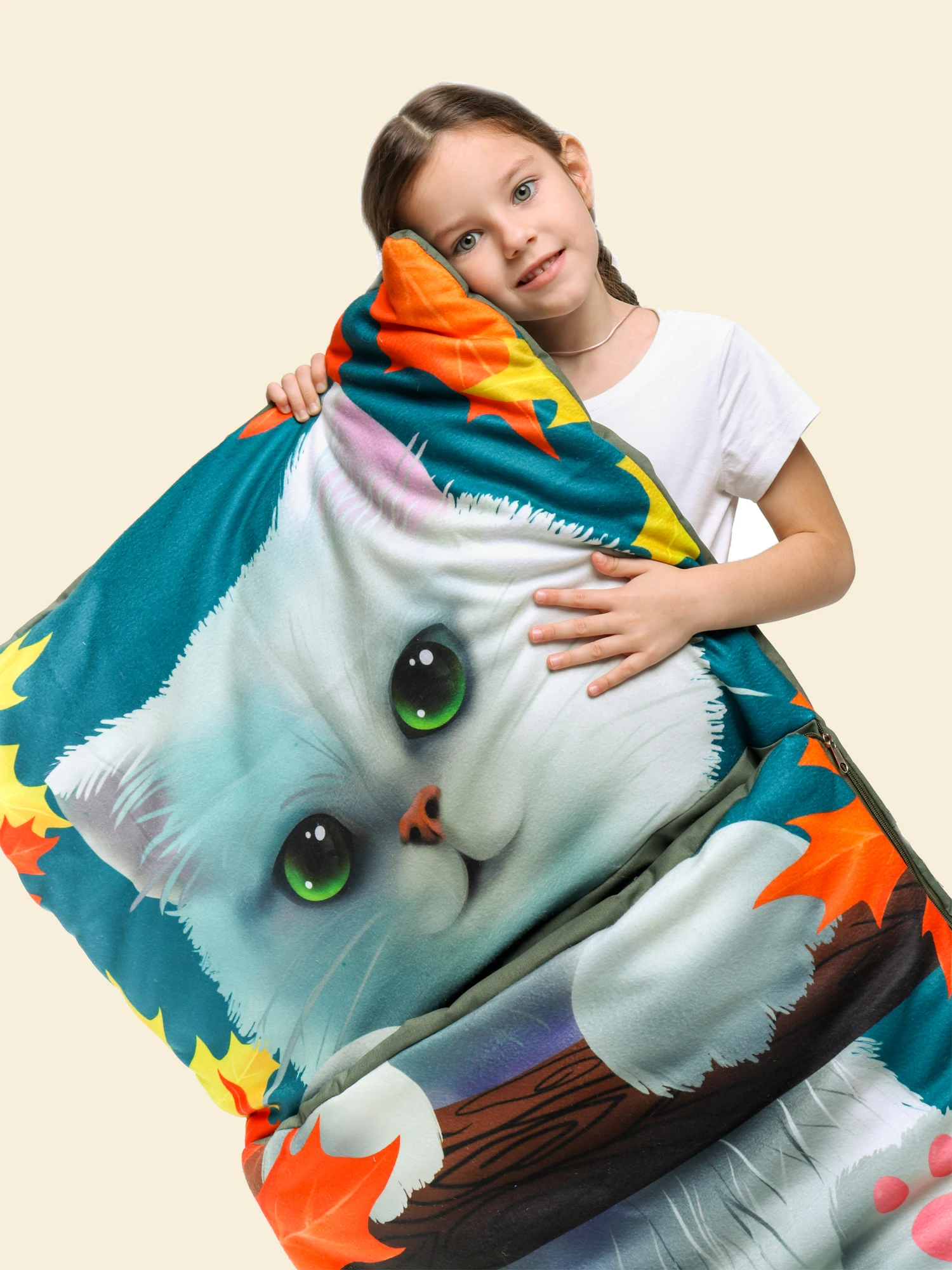 Sleeping bag, slipik, mobile cot mywondercase for children for home