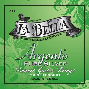 

Ah Argento pure silver string kit for classical guitar La Bella