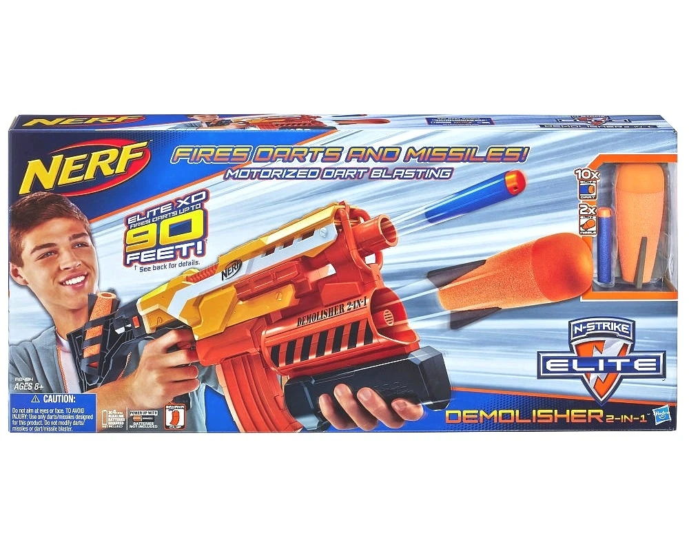 NERF Бластер Элит Разрушитель, 8