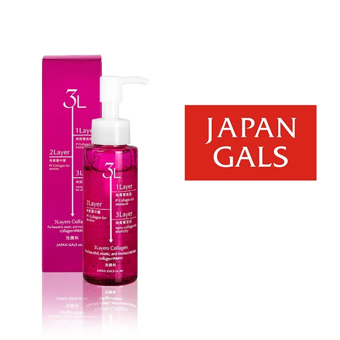 JAPAN GALS Пенка для умывания 3 Слоя Коллагена | Красота и здоровье