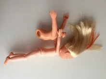 Skin-Dolls Naked Sleep-Eyes 28cm Body Baby Childrens for Without Makeup-Head-Element