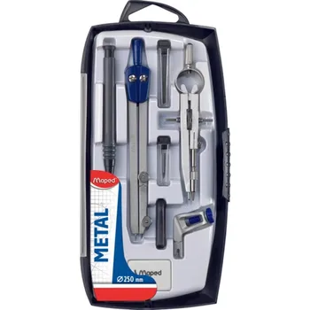 

Maped Compass Set Start 8Li, Rigid legs, Practical, Fast, Non-slip, Compasses, Technical Drawing, Architecture, Fixable