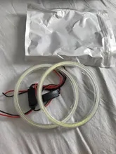 Headlight Lamp Halo-Rings Car Angel-Eyes 120mm Motorcycle 60mm Super-Bright 70mm 80mm