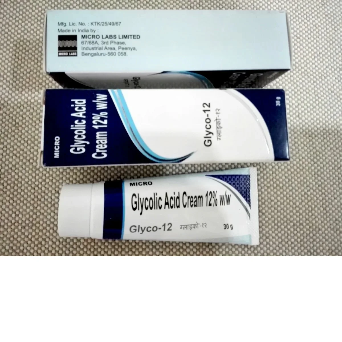 Крем Глико-12 c гликолевой кислотой 12% / Gluco - 12 30 гр |