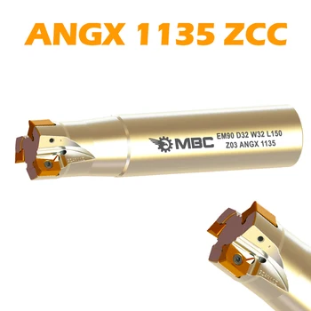 

Muysan 1Pcs Angx 1135 Zcc milling cutter Milling tool holder face milling cutter tool turning end mill t-slot milling