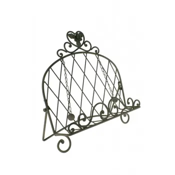 

Lectern iron with decoration Gray. Measurements: 37x34x16 cm.