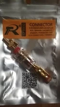 Connector Terminals Amplifier-Speaker Binding-Post Hifi-Cable 4PCS 4MM Gold-Plated Gold-Plated