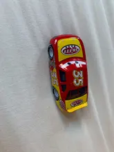 Disney-coche de carreras de Pixar Cars 3 n. ° 36, Rayo McQueen, Jackson Storm, Cruz Mater, coche de juguete de aleación de Metal fundido a presión, regalos