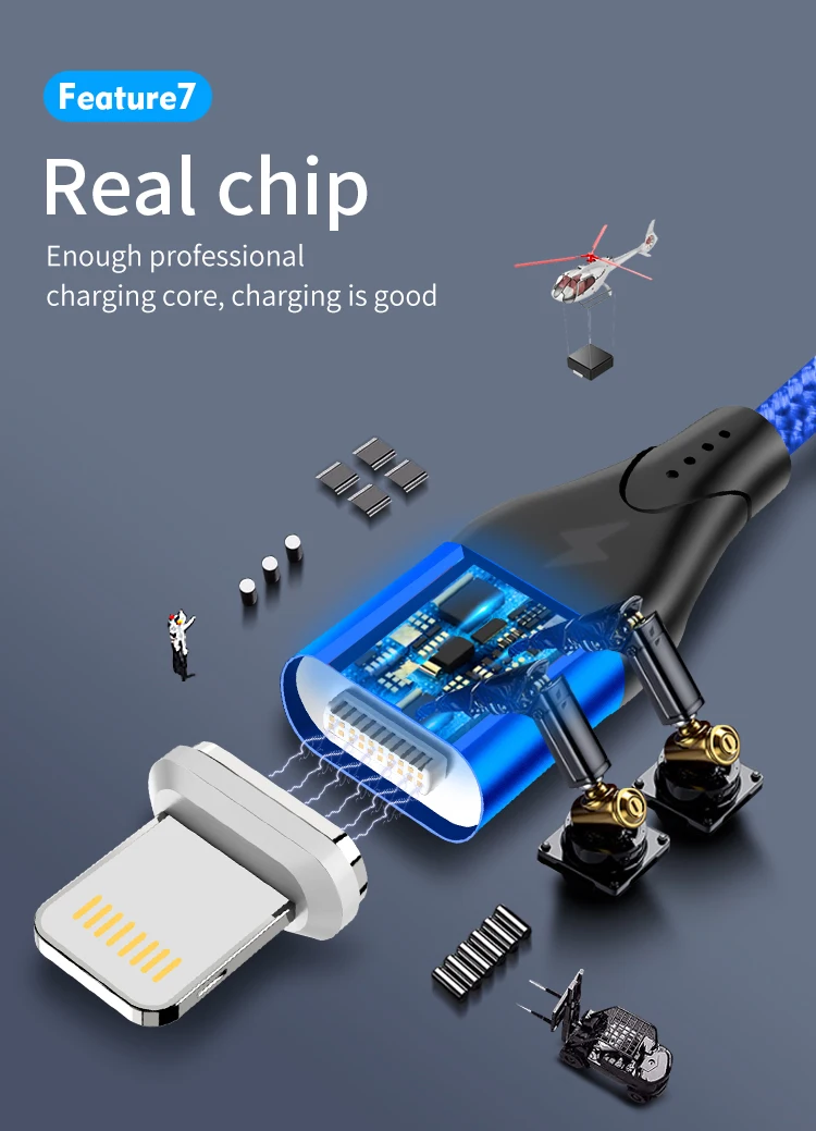 Магнитный кабель USB для быстрой зарядки кабель usb type C Магнитный кабель для зарядки данных Micro USB кабель для мобильного телефона USB шнур