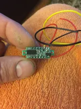 Voltímetro Digital LED para coche, Detector de voltaje, Panel de prueba, DC 0V-100V, 0,28 pulgadas, 12V, 24V, rojo, verde, azul y amarillo