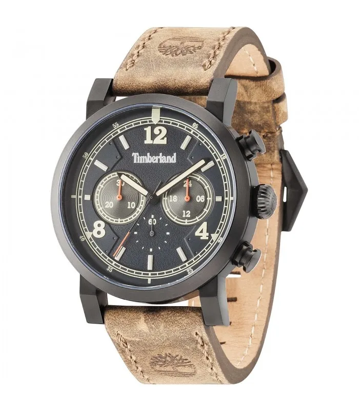 Часы TIMBERLAND TEMPLETON, стальные часы CHRONO QUARTZ TBL.14811JBS/19