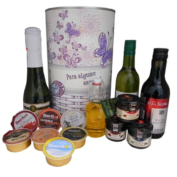 

Giant personalized with easy open tin and gourmet products for gift women