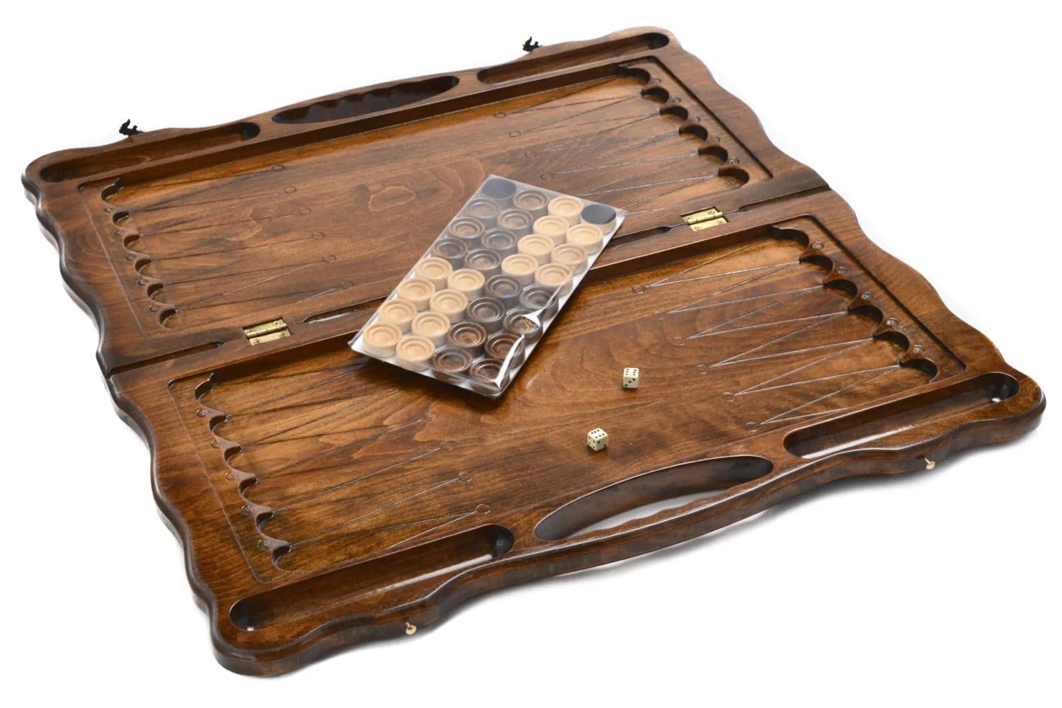 Рисунок 3 - Нарды резные "Оскал Медведя " большие 60