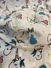 Newborn Blankets Happy-Flute Baby Swaddles Infant-Wrap Muslin White 100%Cotton Gauze