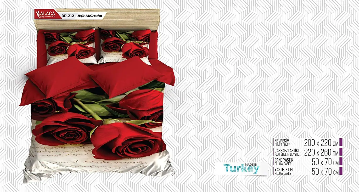 

Estilo Linens 6 Piece Turkish Textile Luxury Soft 1800 Series Premium Bed Sheets Set,