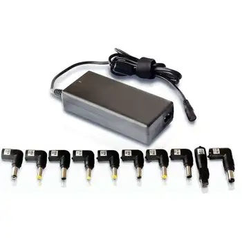 

Universal laptop charger leotec-90w-automatic-voltage output 15-20v - 10 connectors-High efficiency