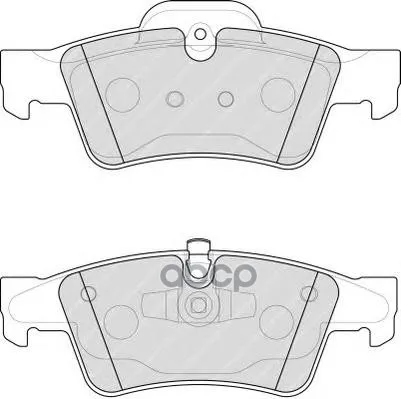Колодки Тормозные Mercedes-Benz W164 Ml 05/W251 R-Class 06 Задние Ferodo Fdb1831 Ferodo арт. FDB1831