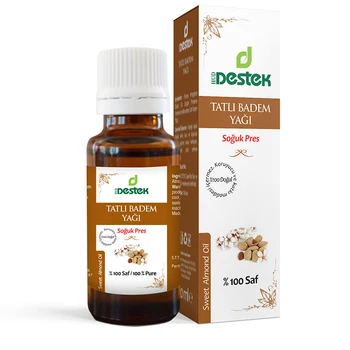 

100% Pure Organic Sweet Almond Oil 20 ml