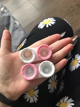 2 unids/par de lentes de contacto para los ojos de 3 tonos Vika tricolor serie lentes de Color de ojos contactos ojo venta al por menor y al por mayor