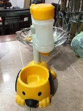 Water-Drinker-Dispenser Bottle Pet Bowl Dish Hamster-Feeder Puppy Food-Stand Cats Dogs