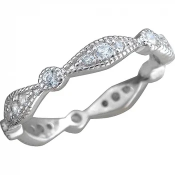 

Esthete ring with cubic zirconia