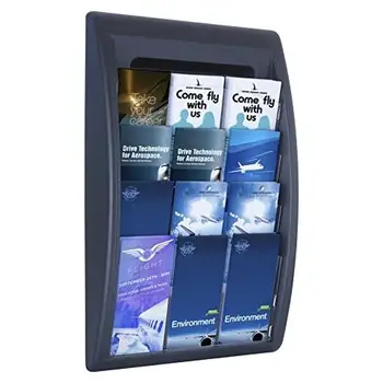 

PCs. 1 Display rack Wall QuickFit System A4 black K540601PAPERFLOW47.46