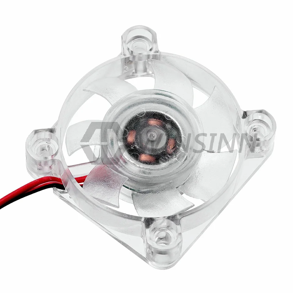 5 Pack DC Brushless Cooling Fans 40x40x10mm 4010 24V 0.1A 2-Pin - 9 Blades, 6000 RPM 4 thumbnail image