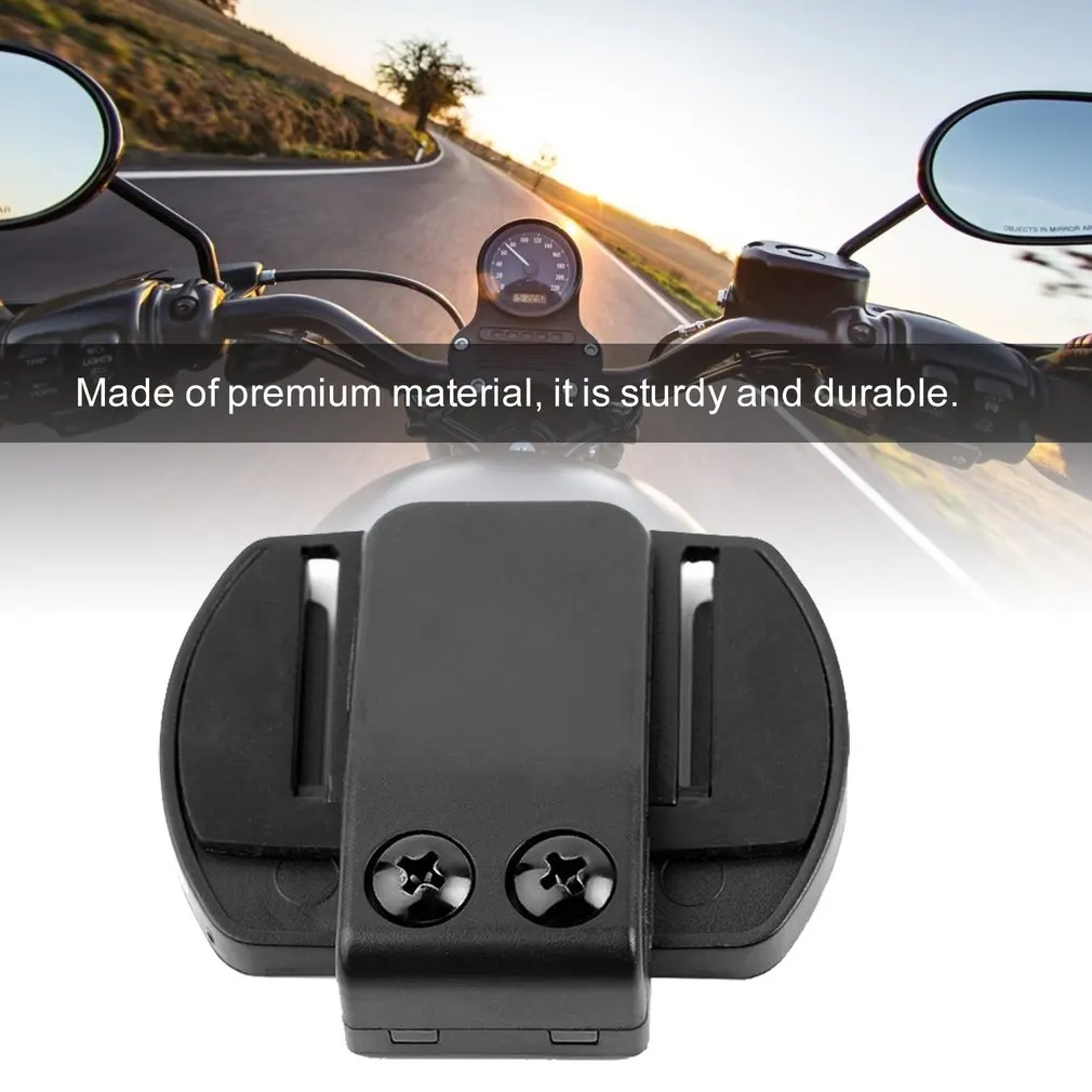 Motorcycles Accessories Microphone Speaker Headset V4/V6 Interphone Universal Headset Helmet Intercom Clip for Motorcycle Device