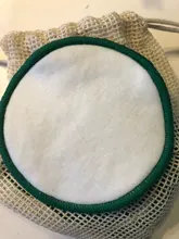 Almohadillas de algodón de bambú reutilizables, almohadilla lavable para quitar maquillaje, limpiador de piel Facial Suave, herramienta de belleza para el cuidado de la piel, 5/8/25 Uds.